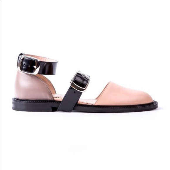 Flat nude sandals - Picture 3 of 9